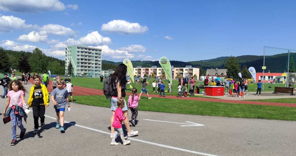 Sportovní odpoledne na stadionu 13/6 2025