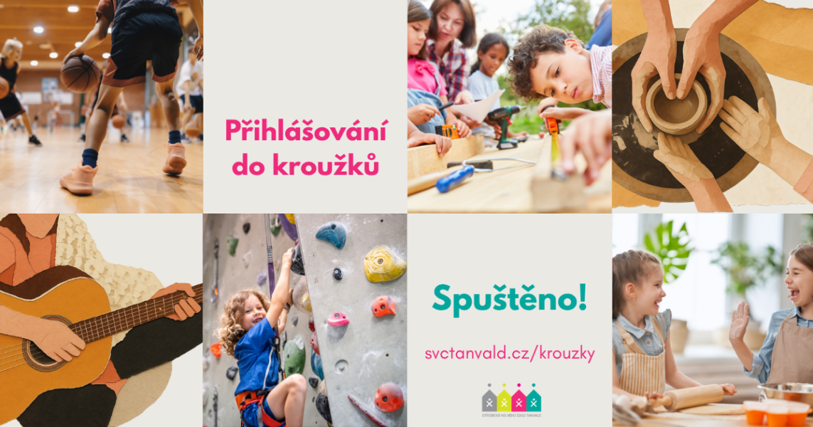 Přihlašování spuštěno! svctanvald.cz/krouzky