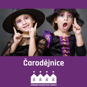 Čarodějnické hraní na hřišti SVČ